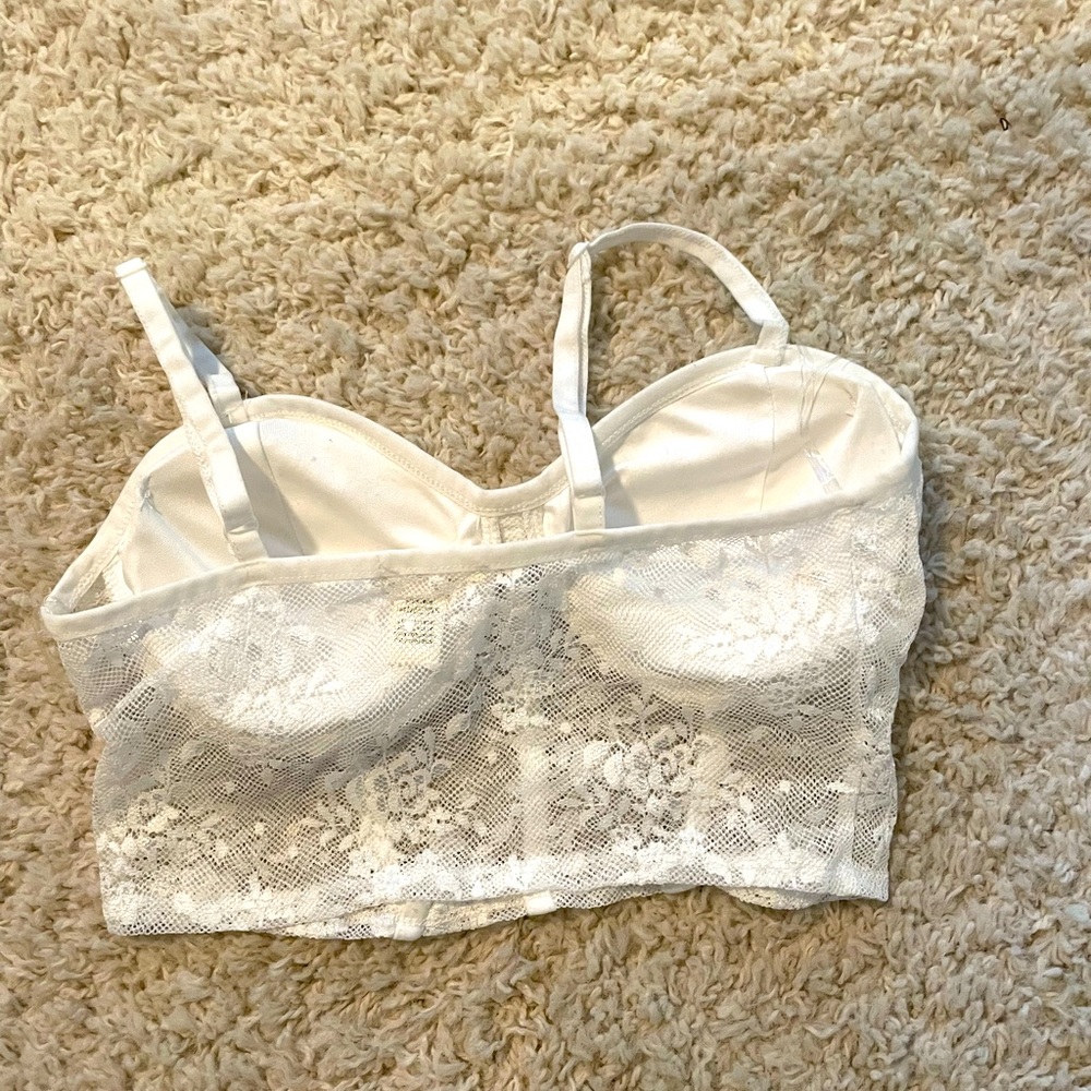 White Lace Bralette